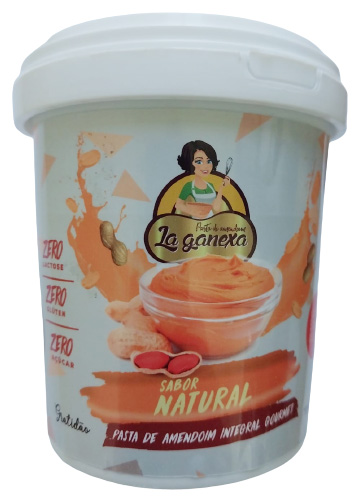 LA GANEXA PASTA DE AMENDOIM INTEGRAL LA GANEXA PASTA DE AMENDOIM INTEGRAL