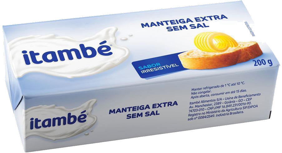 ITAMBÉ MANTEIGA EXTRA SEM SAL