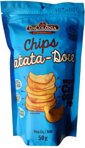 DACOLÔNIA CHIPS DE BATATA-DOCE