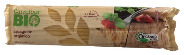 CARREFOUR BIO MASSA DE SÊMOLA SEM OVOS