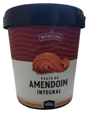 NUTRISSIMA PASTA DE AMENDOIM INTEGRAL
