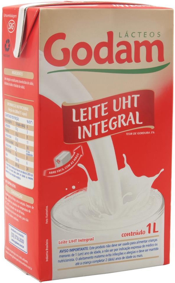 GODAM LEITE INTEGRAL UHT