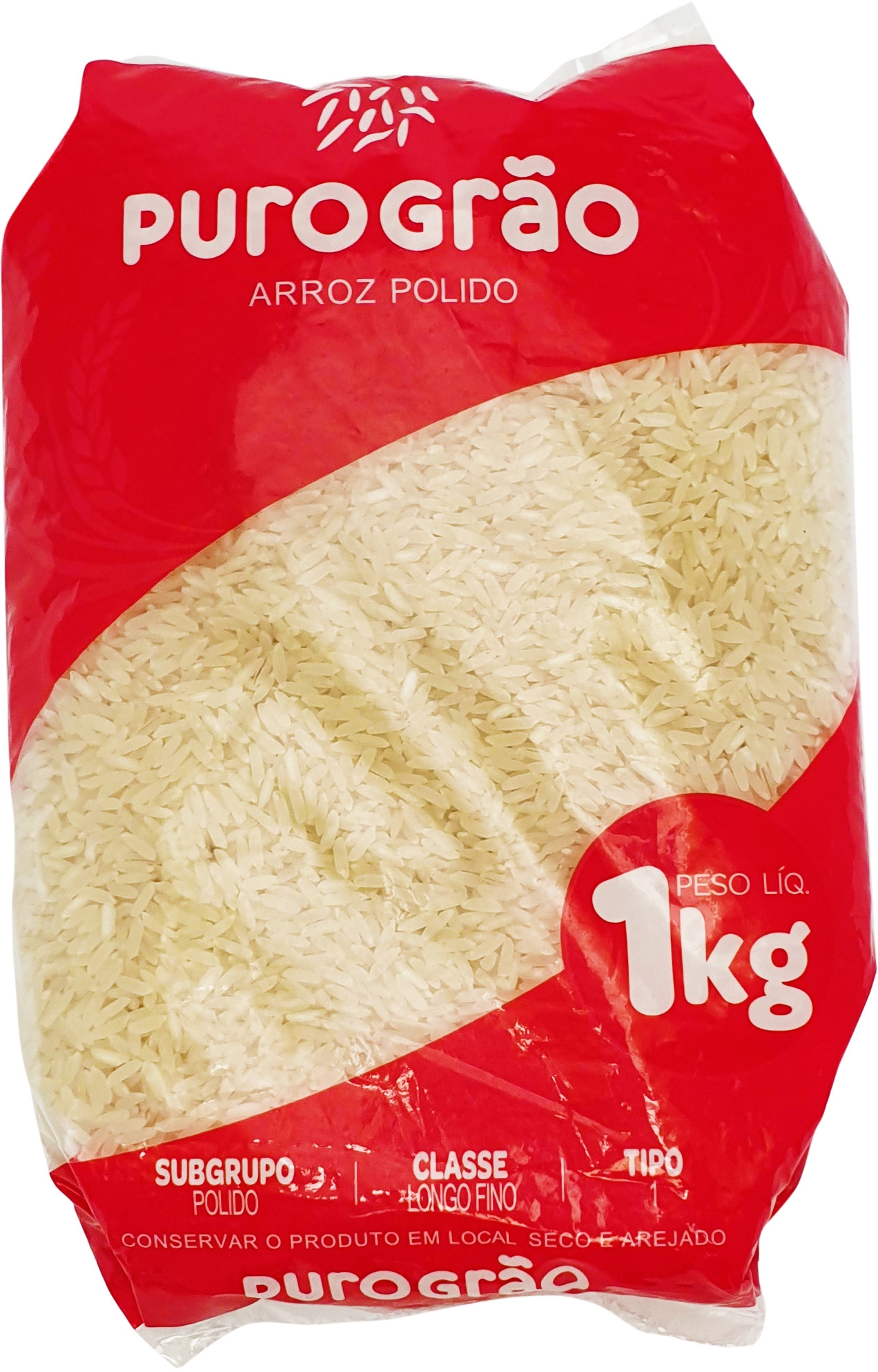 PURO GRÃO ARROZ BRANCO TIPO 1