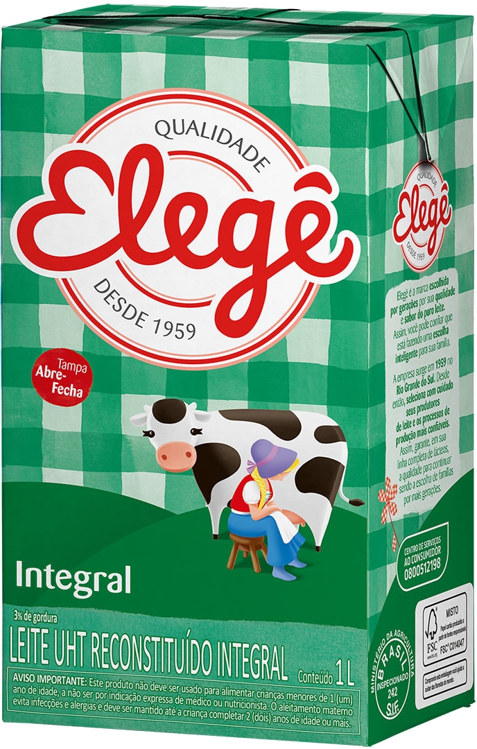 ELEGÊ LEITE INTEGRAL UHT