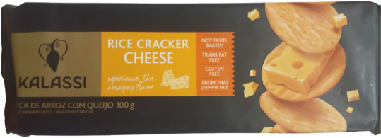 KALASSI SNACK DE ARROZ COM QUEIJO