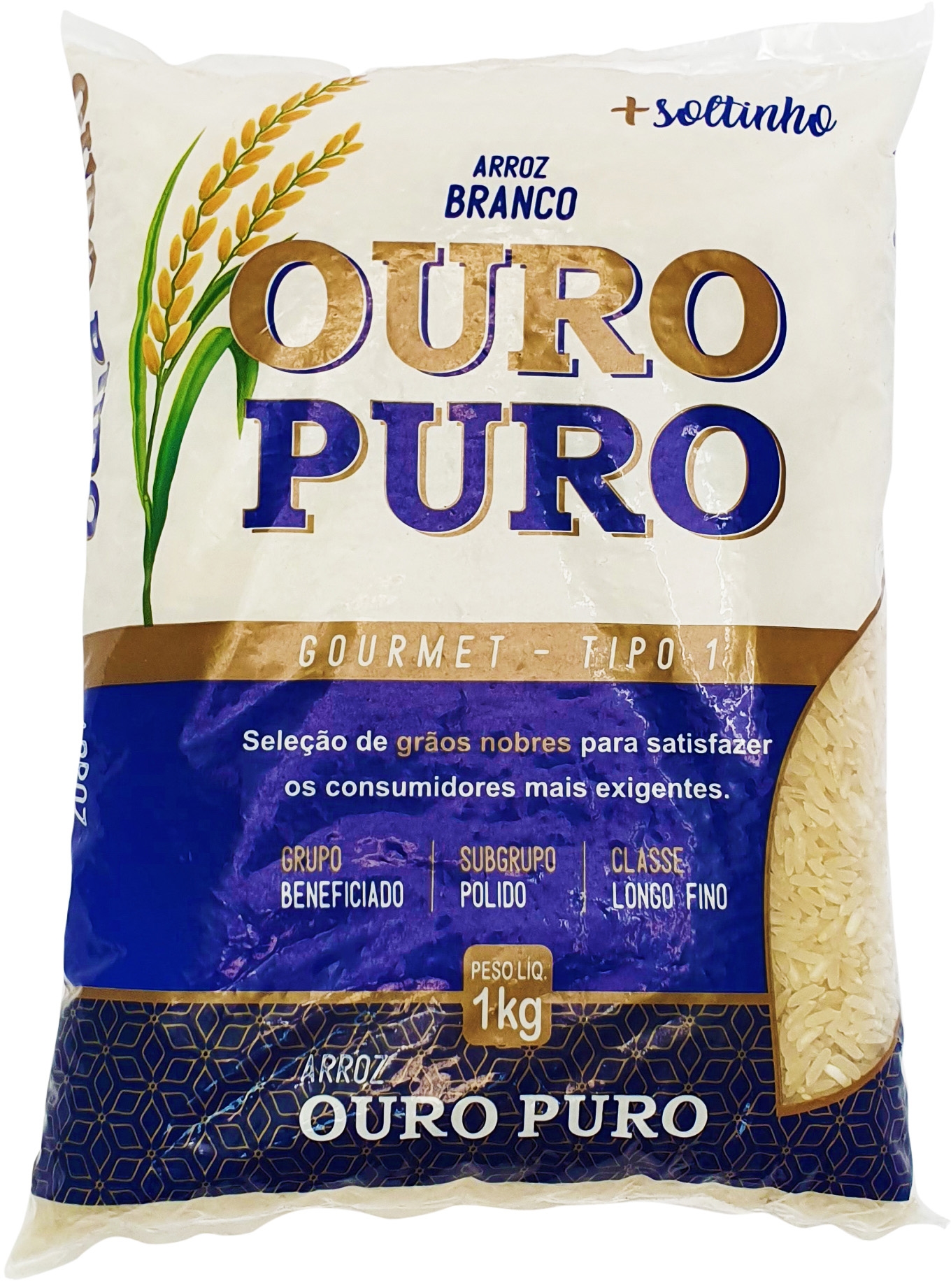 OURO PURO GOURMET ARROZ BRANCO TIPO 1