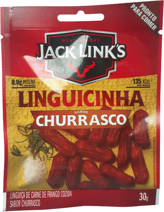 JACK LINK`S LINGUICINHA SABOR CHURRASCO