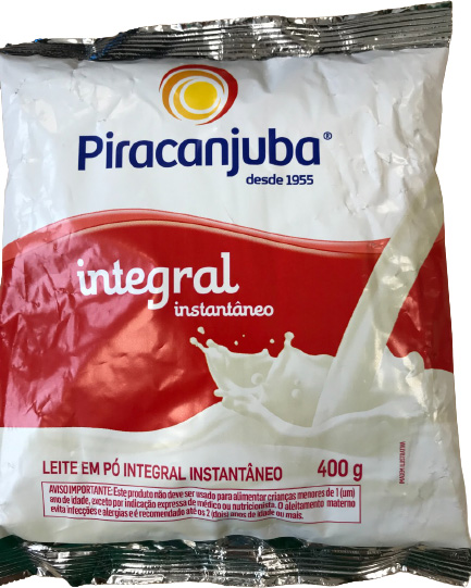 PIRACANJUBA LEITE EM PÓ INTEGRAL INSTANTÂNEO